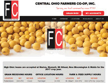 Tablet Screenshot of centralohfarm.com